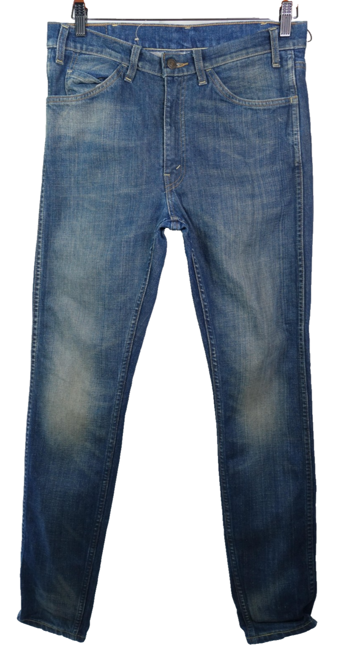 Levis LVC 605 Jeans Stretch Orange Tab Skinny/Slim Fit Men Size 33x34 Blue
